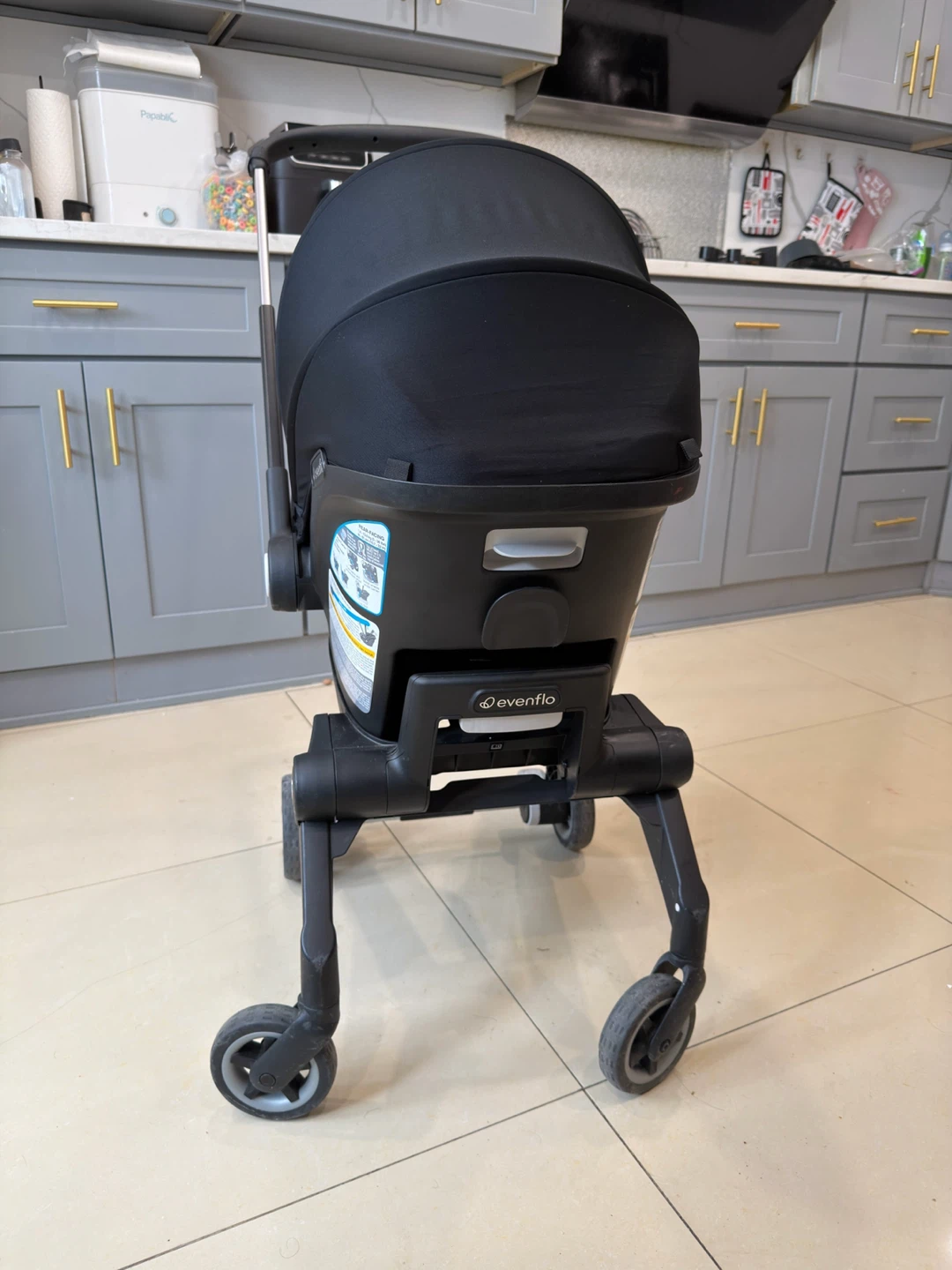 Evenflo Shyft Dualride Travel System - Black - photo 3