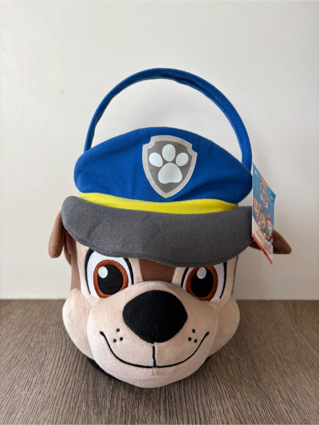 Paw Patrol Chase Plush Easter Basket