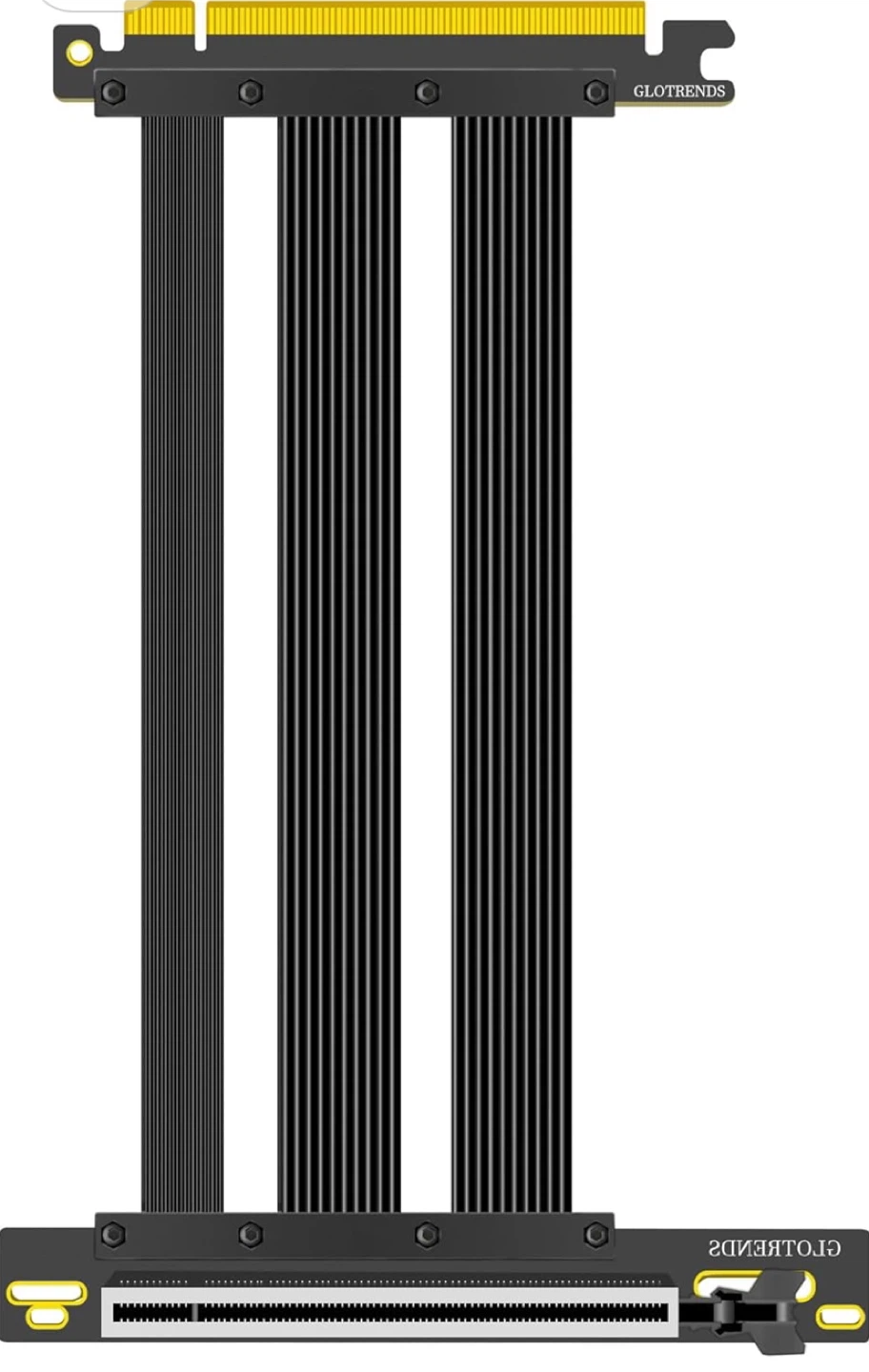 GLOTRENDS PCIe Riser Cable 150mm Black