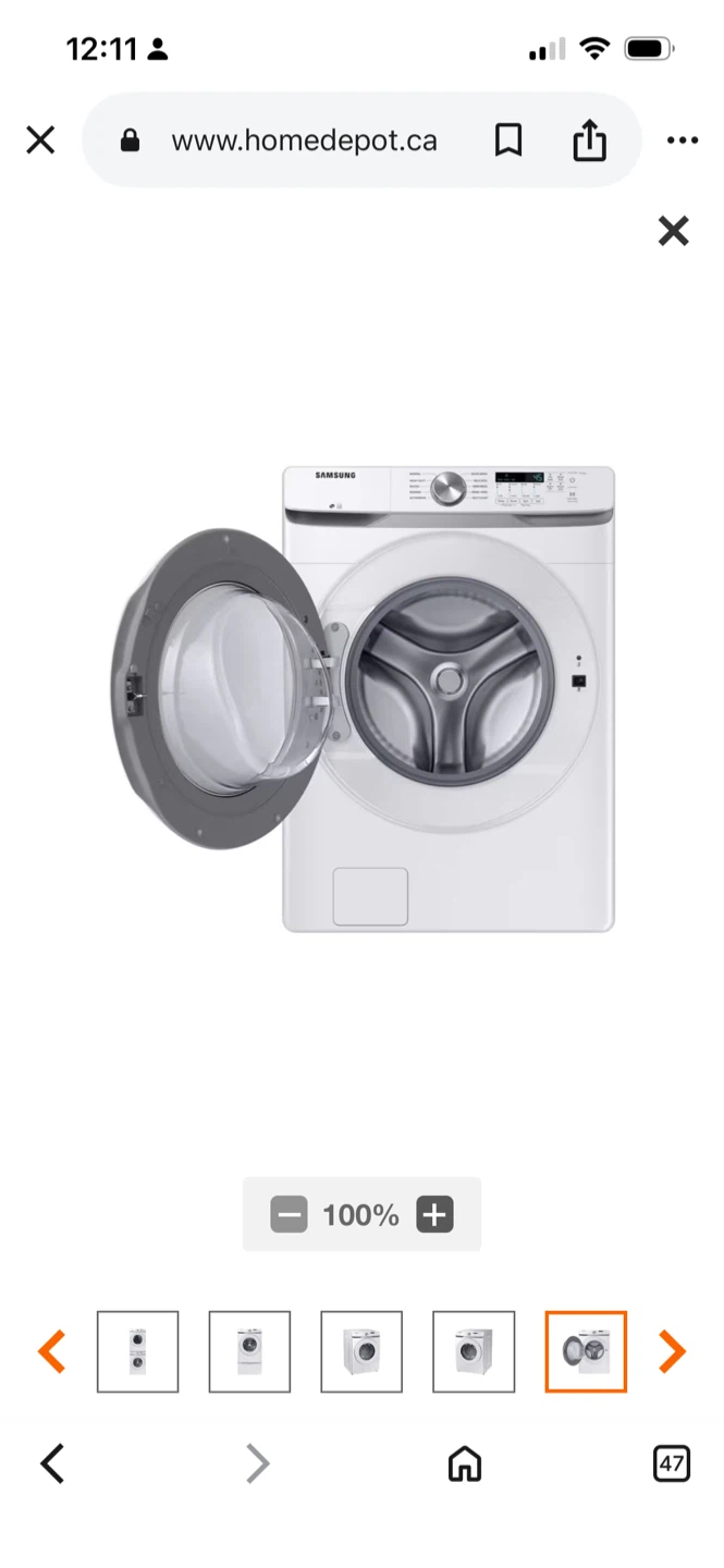 New Samsung Front Load Washing Machine - photo 4