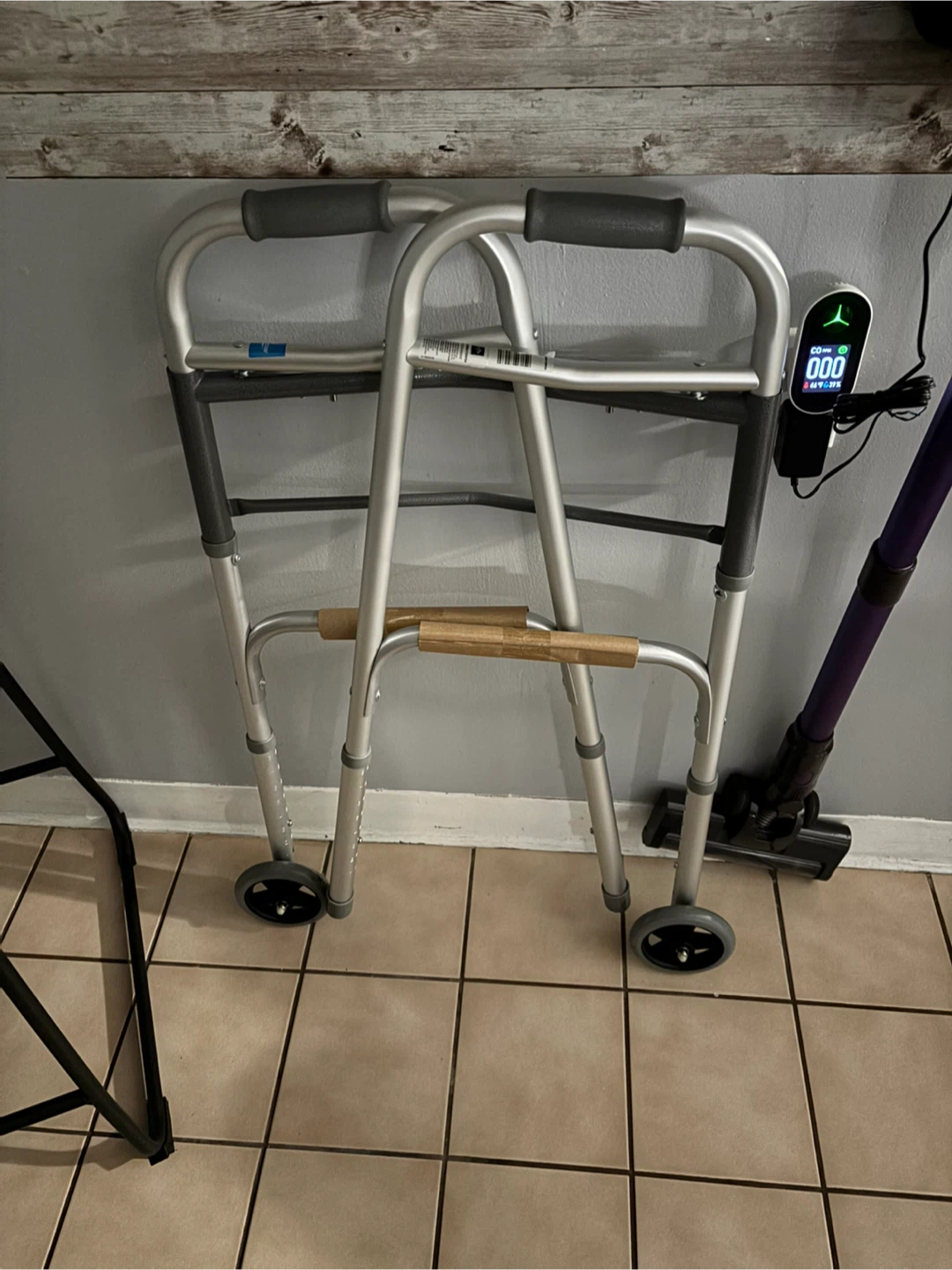 Aluminum Walker with Wheels