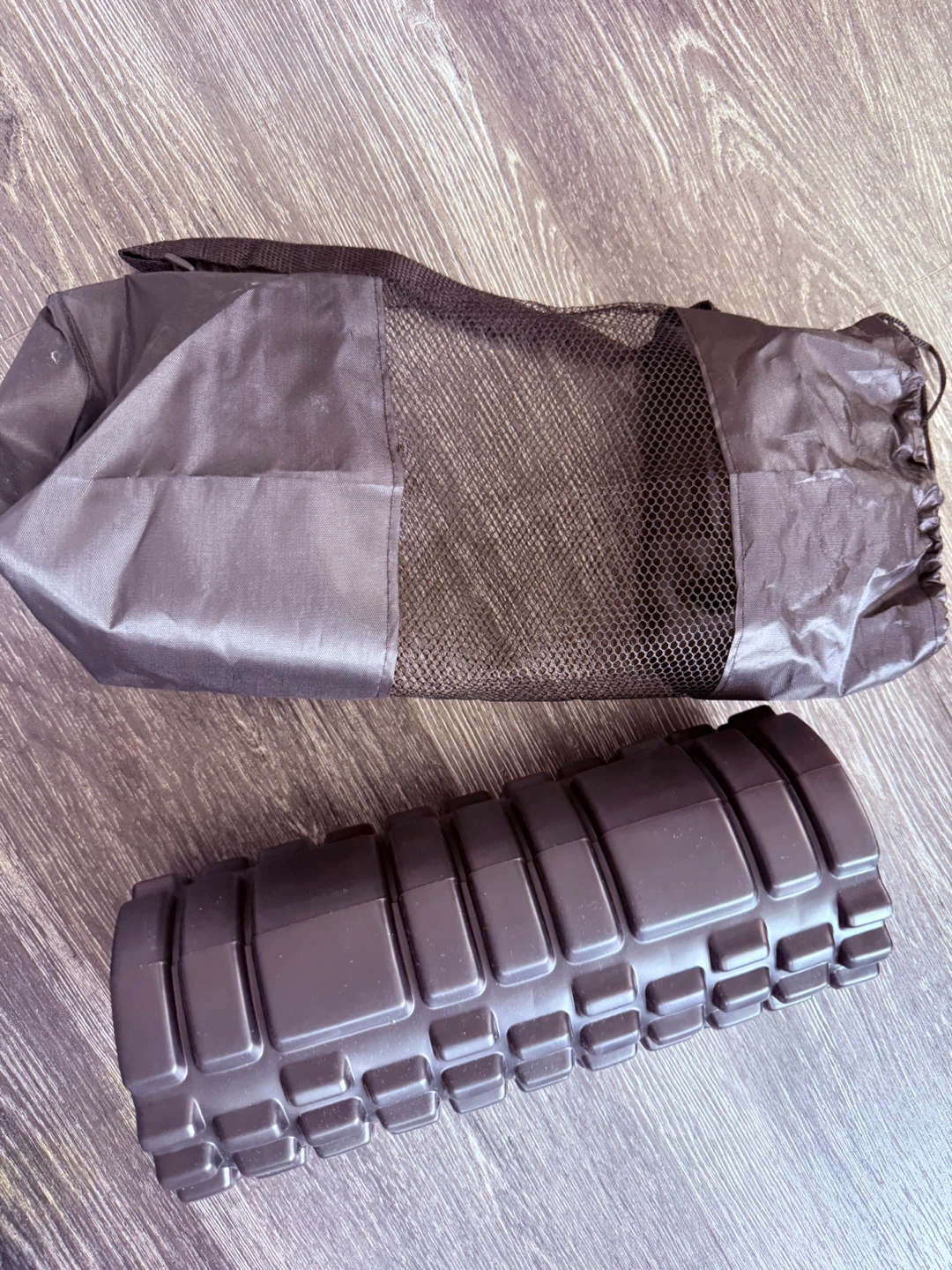 Textured Foam Roller with Carrying Bag
