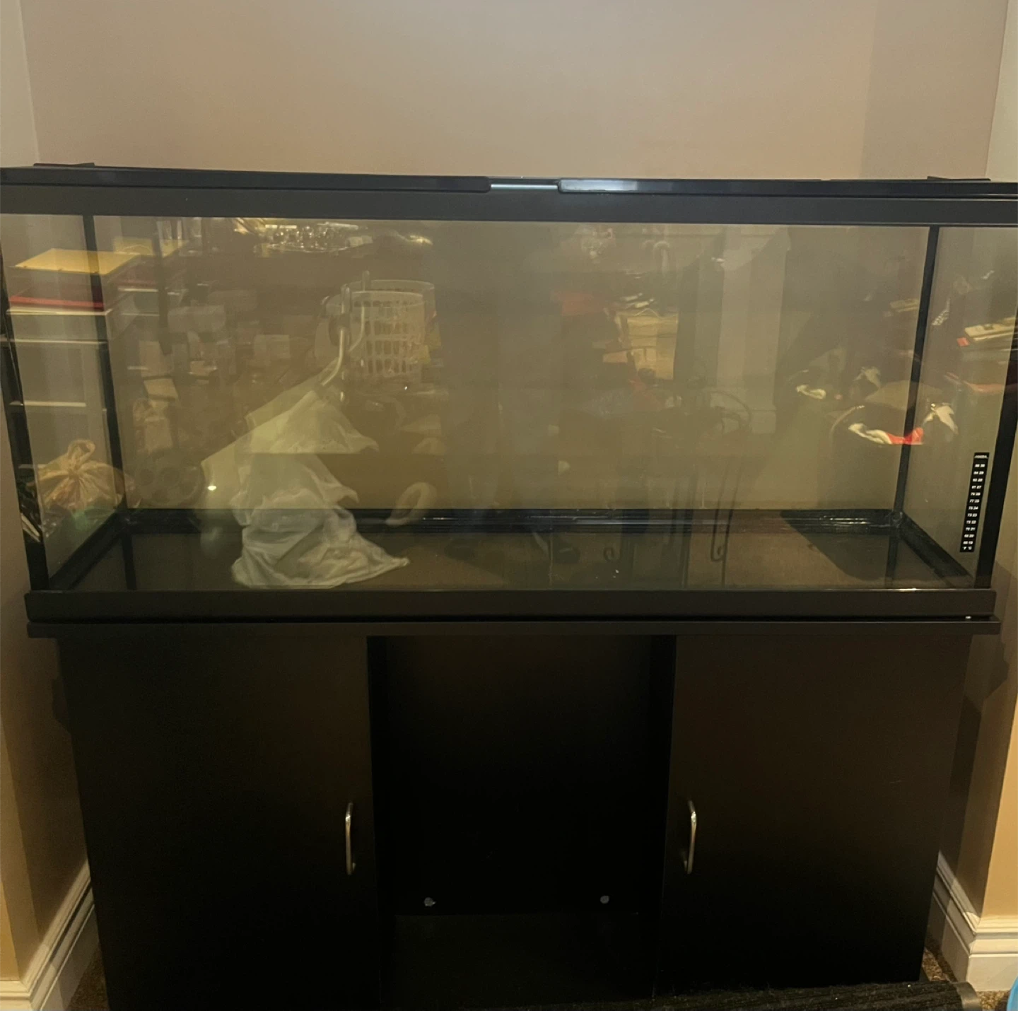 55 Gallon Aquarium with Stand and lots of accessories