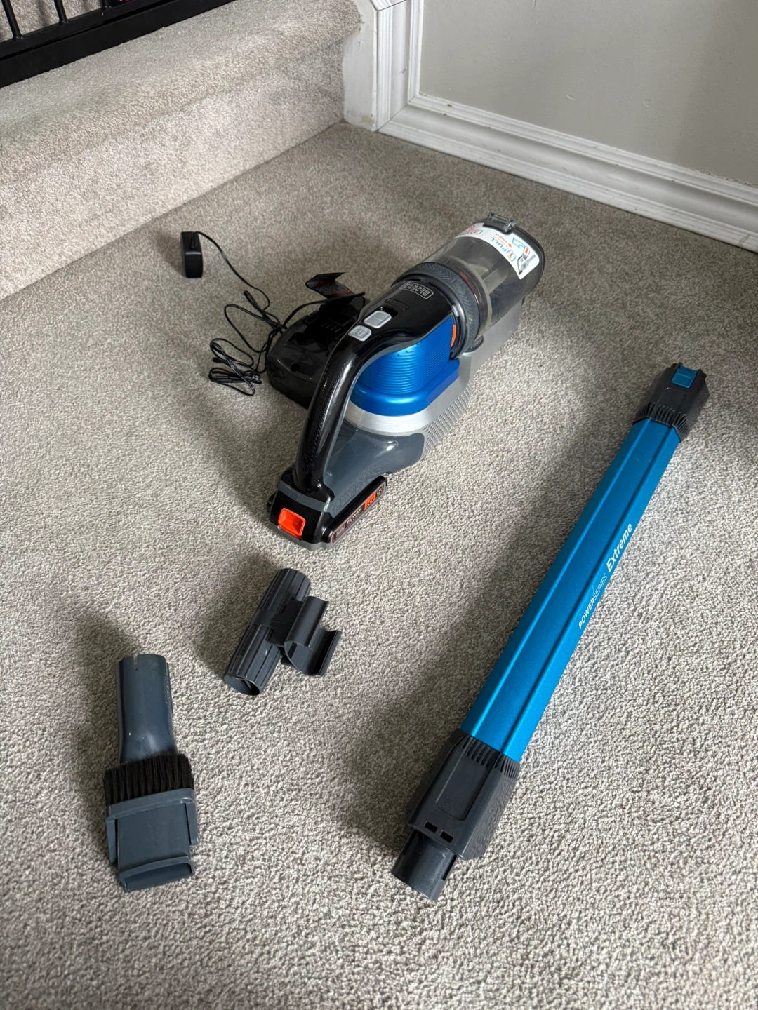Black+Decker Powerseries Cordless Stick Vacuum, Missing Wheel - photo 5