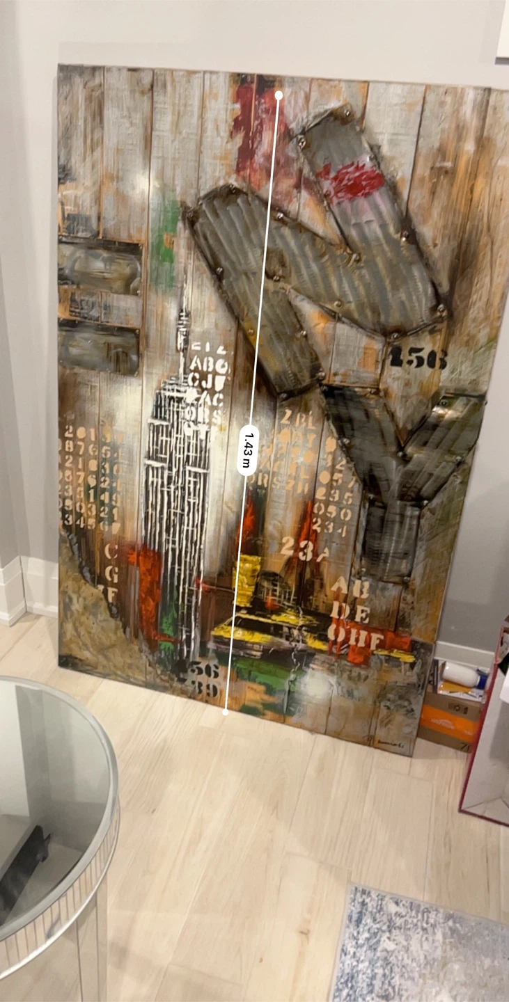 Large New York City Skyline Artwork - photo 2
