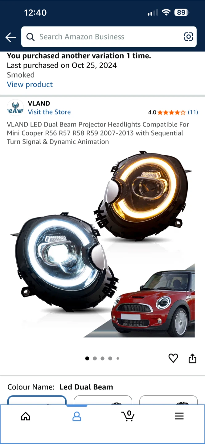 VLAND LED Headlights for Mini R56 R57 R58 R59 - photo 5