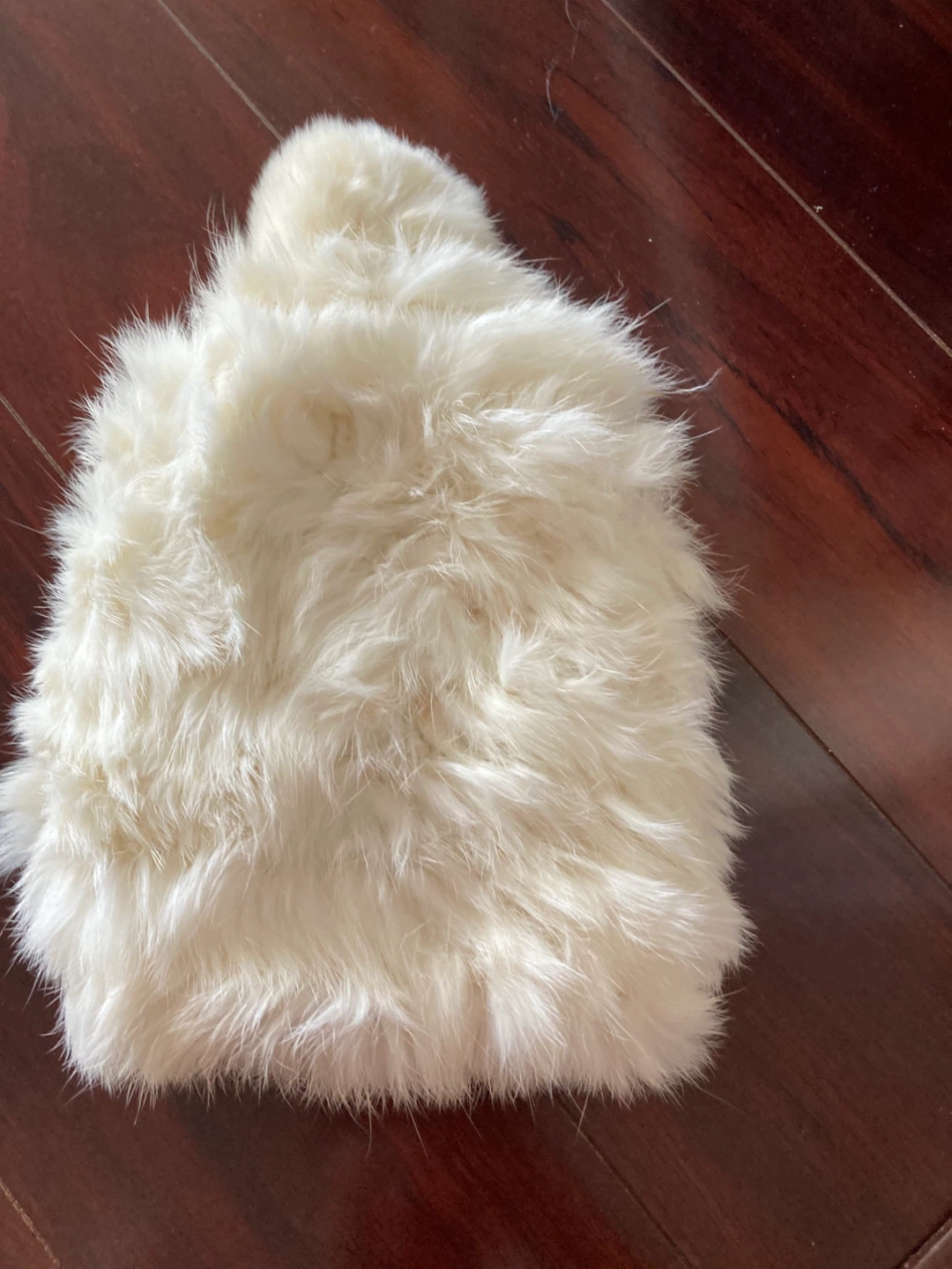 White rabbit Fur hat