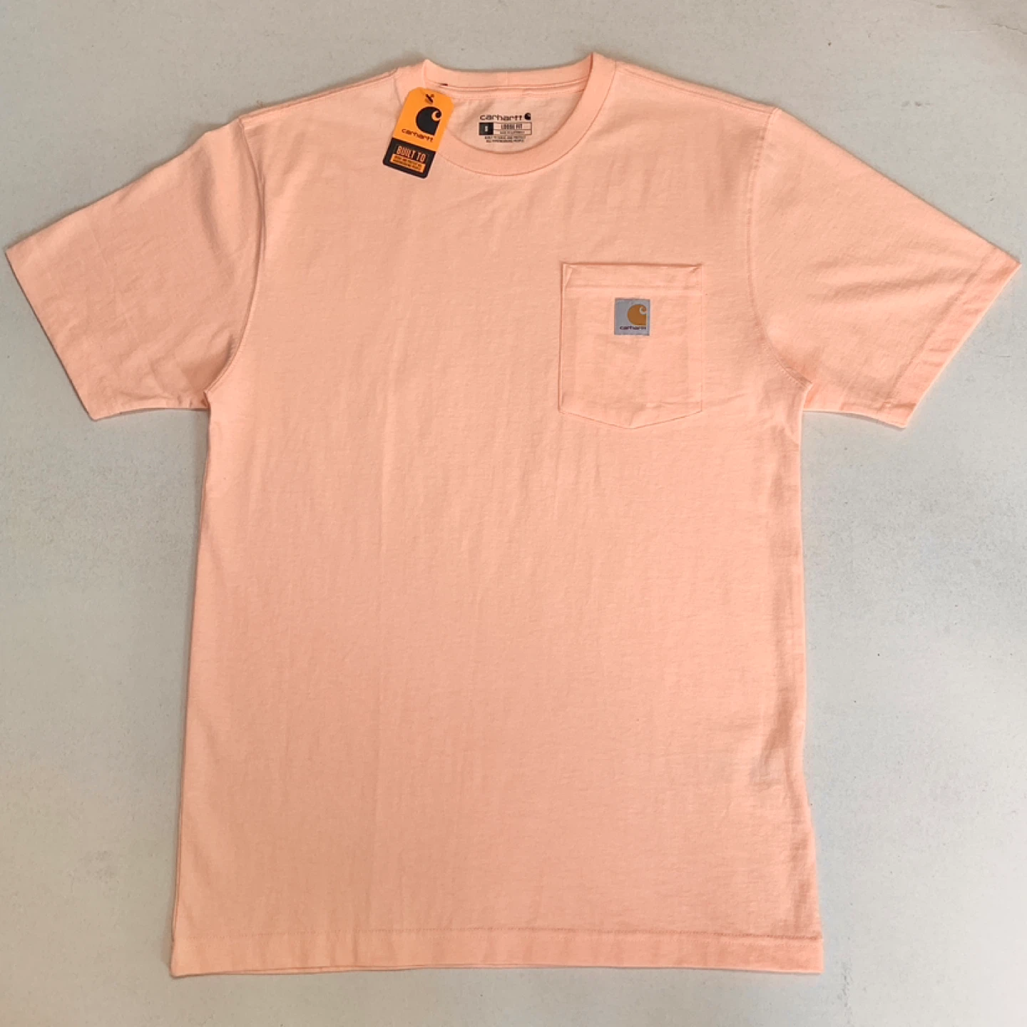 Carhartt Mens Pocket T-Shirt Loose Fit Short Sleeve Tee NEW