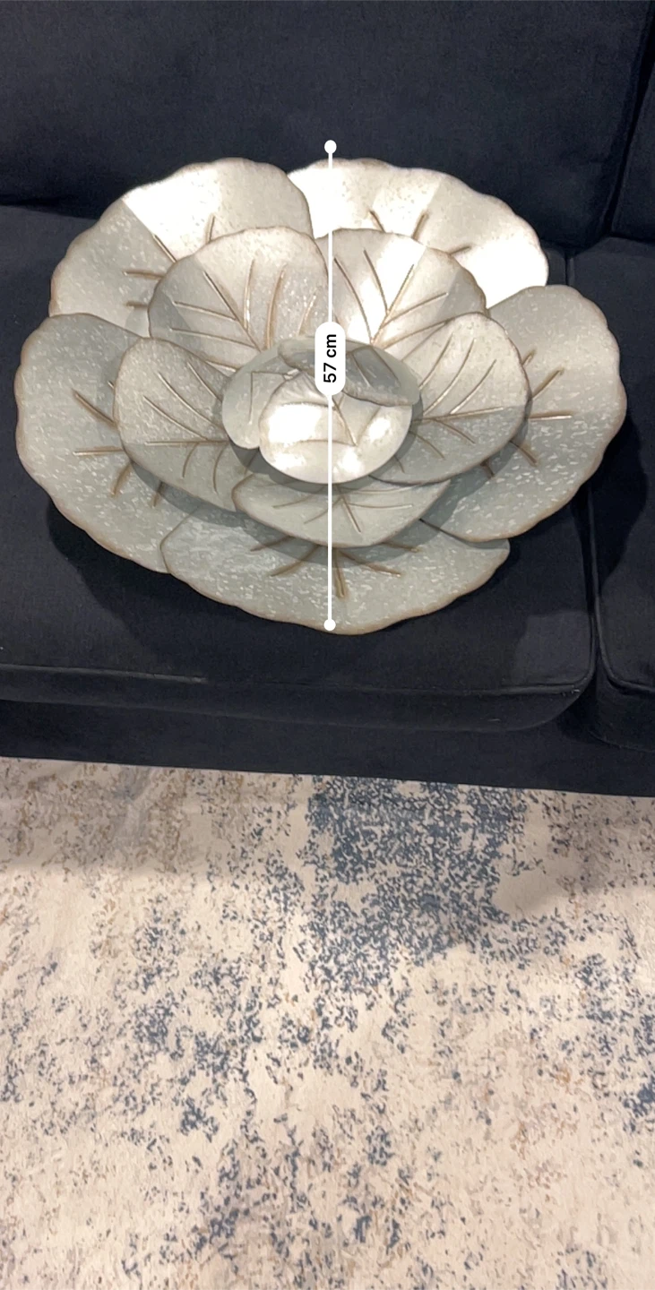Metal Flower Wall Art Decor - photo 3