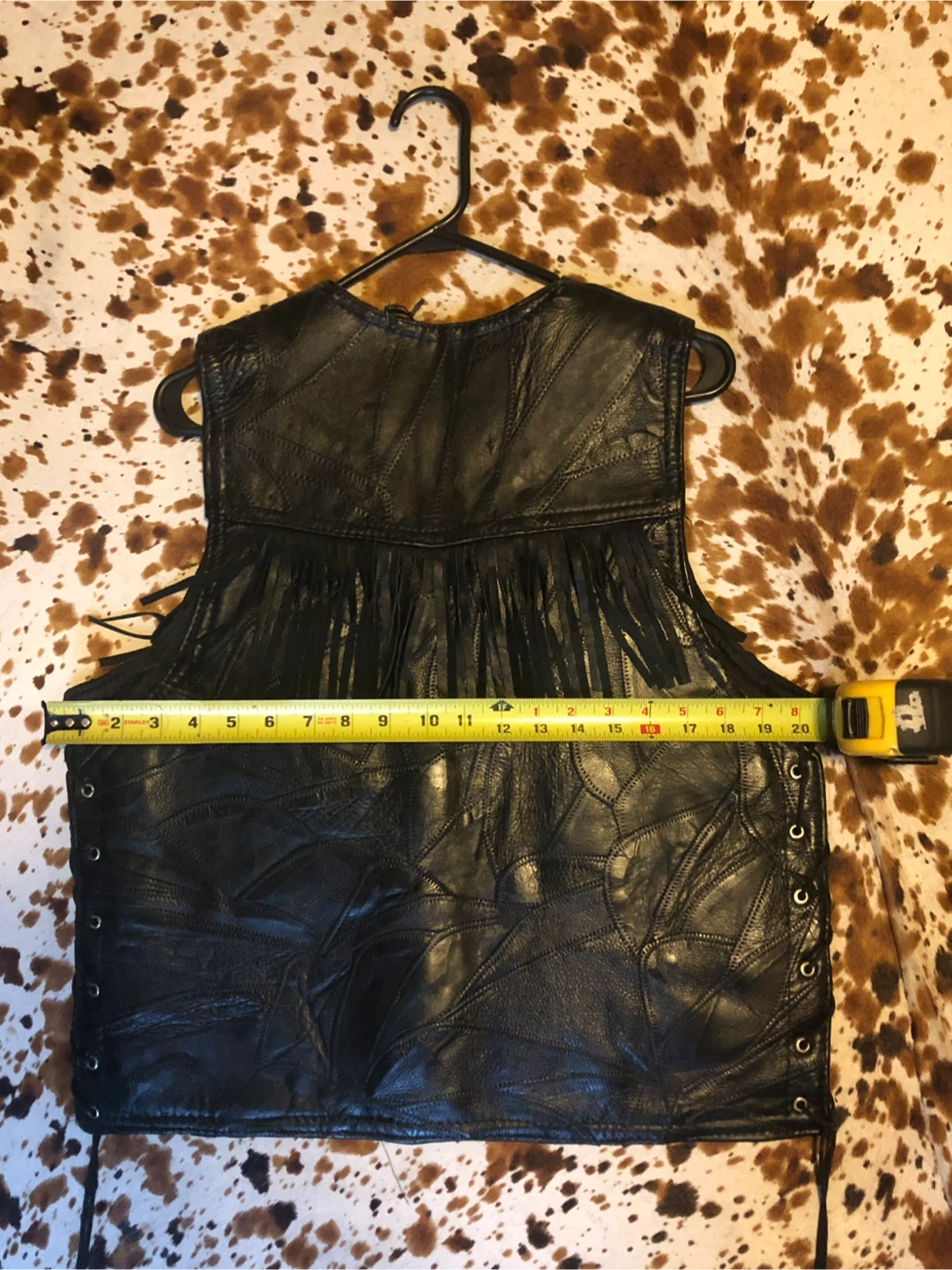 Genuine Buffalo Leather Vest - photo 3