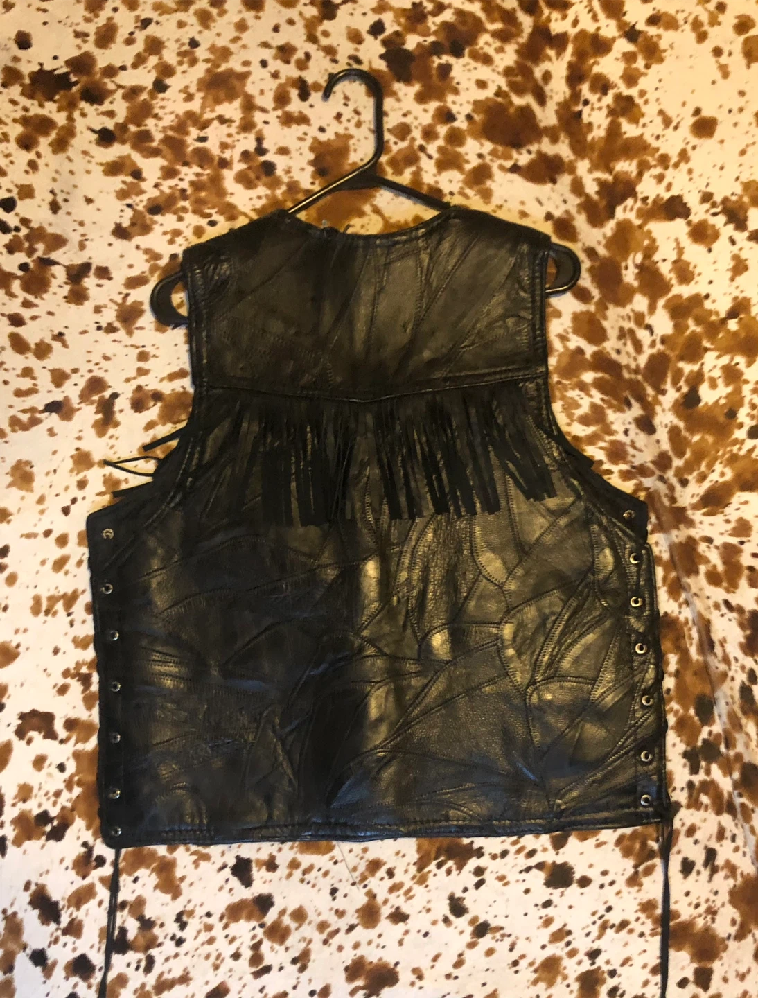 Genuine Buffalo Leather Vest