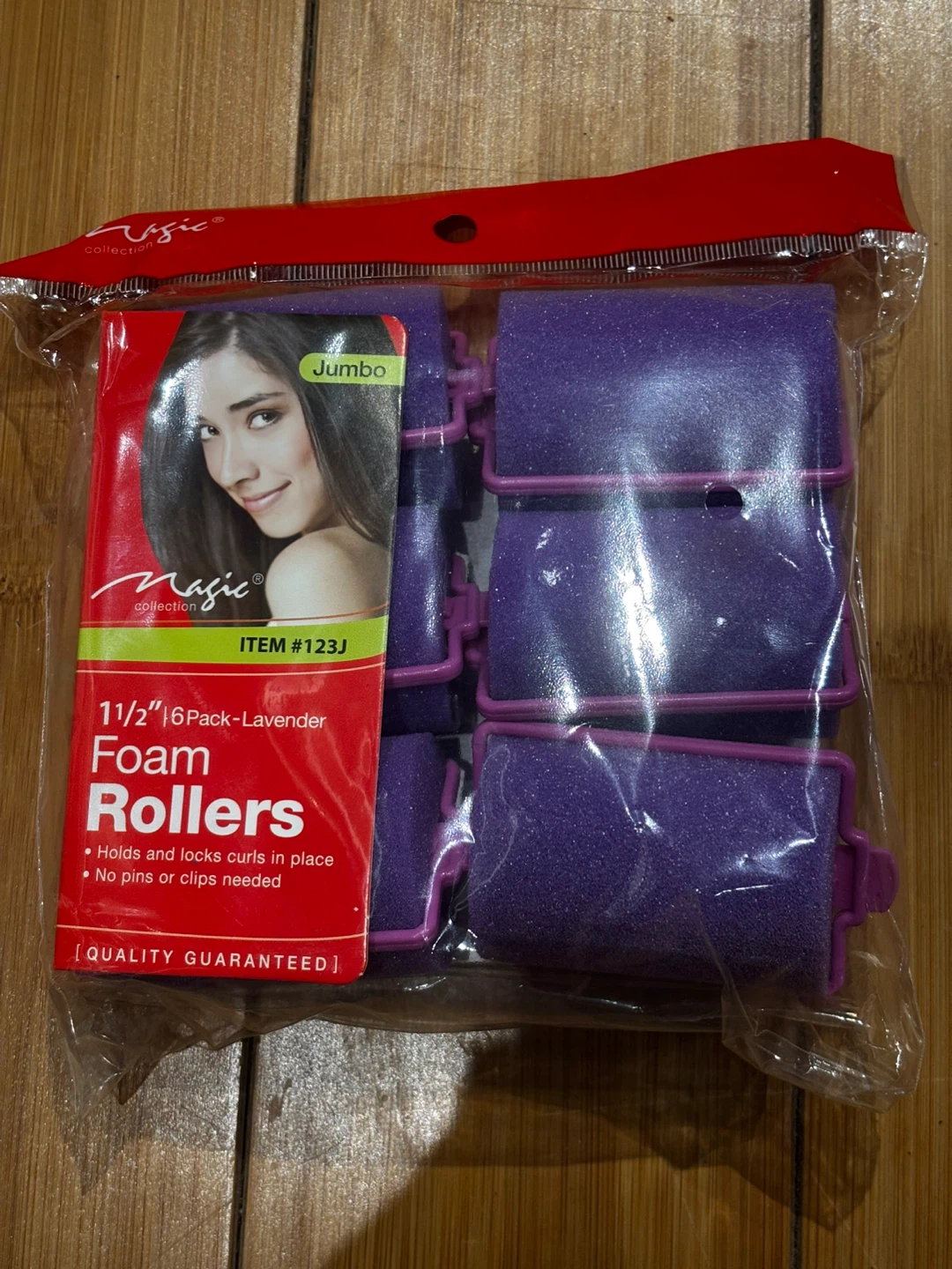Magic Collection 1 1/2" Foam Hair Rollers - Lavender & Pink - photo 4