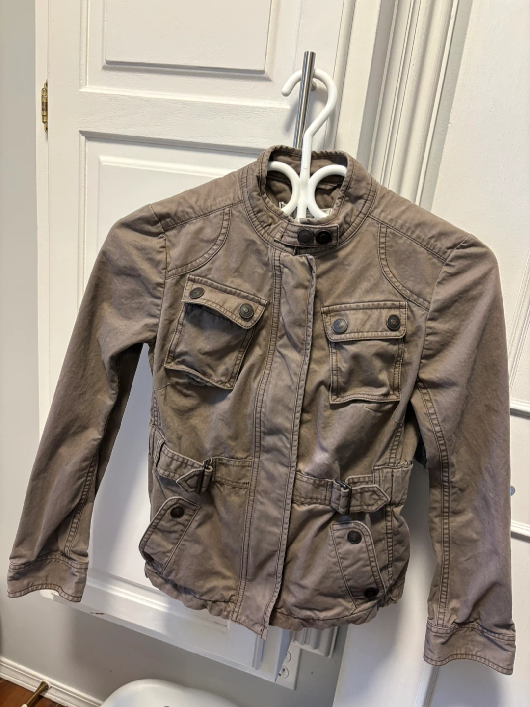Ann Taylor LOFT Women's Brown Utility Jacket
