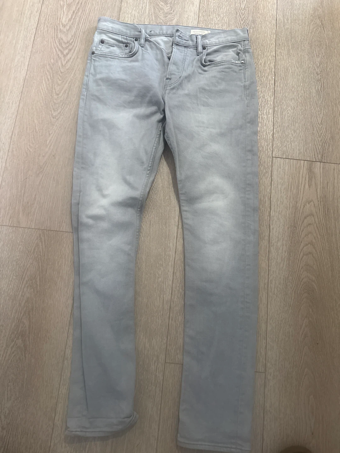 Light Grey Denim Jeans - photo 2