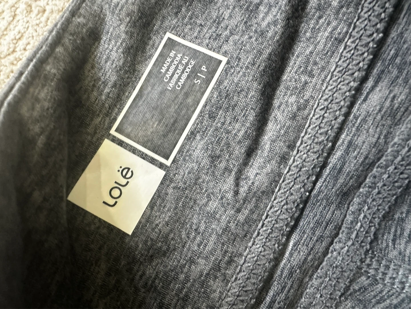 Lole Grey Jogger Pants Size S - photo 3