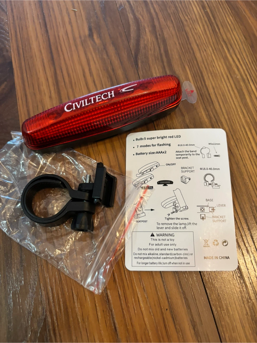 Bike Rear Light