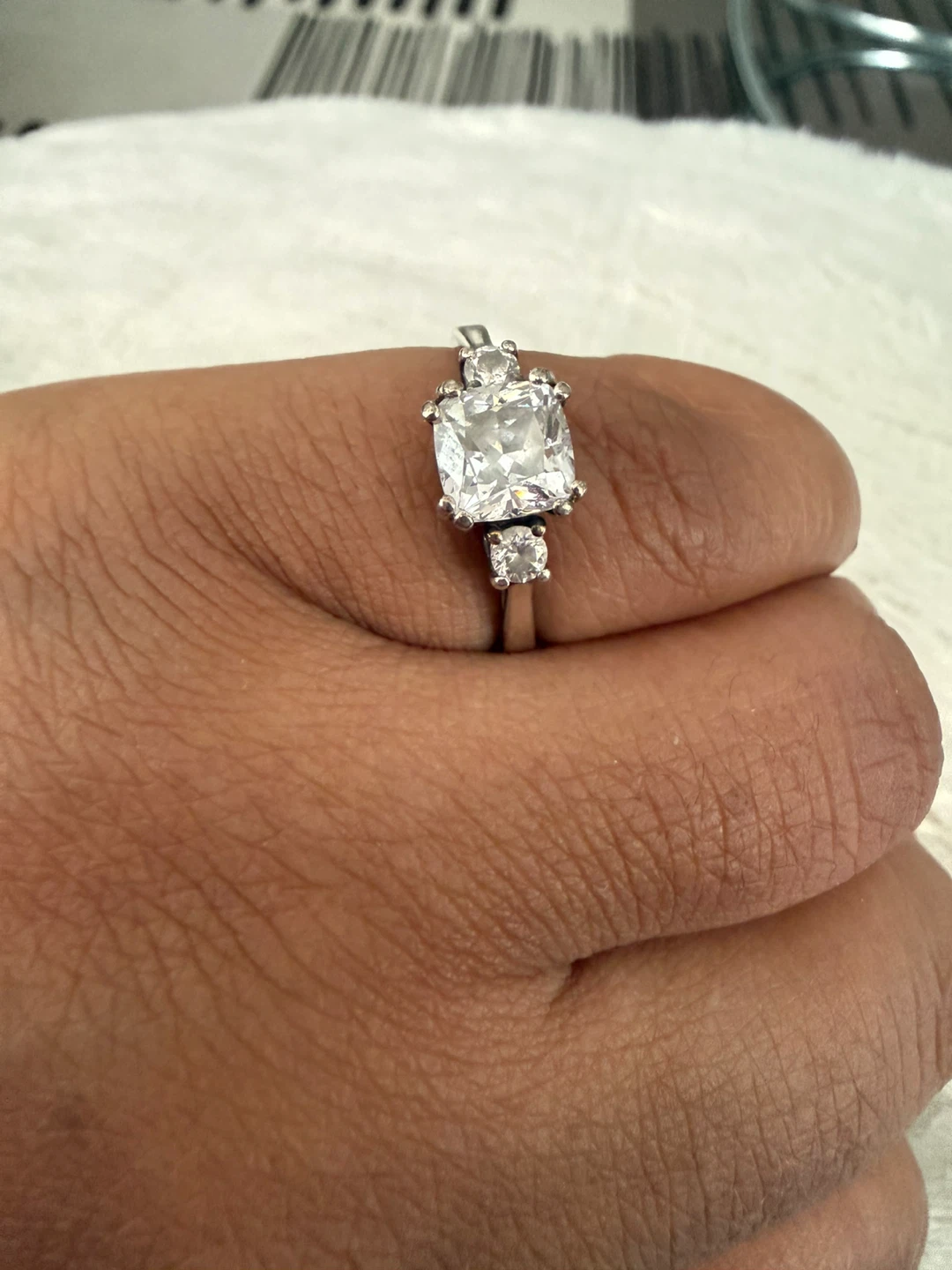 Various rings. Sterling silver. One pandora engagement ring. - photo 5