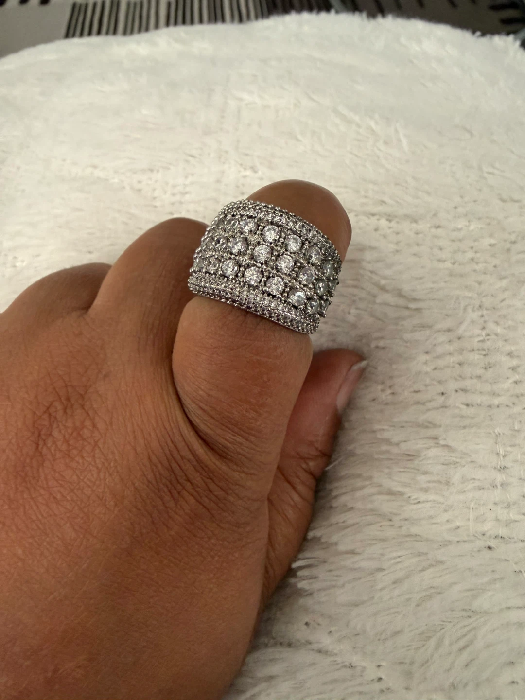 Various rings. Sterling silver. One pandora engagement ring.
