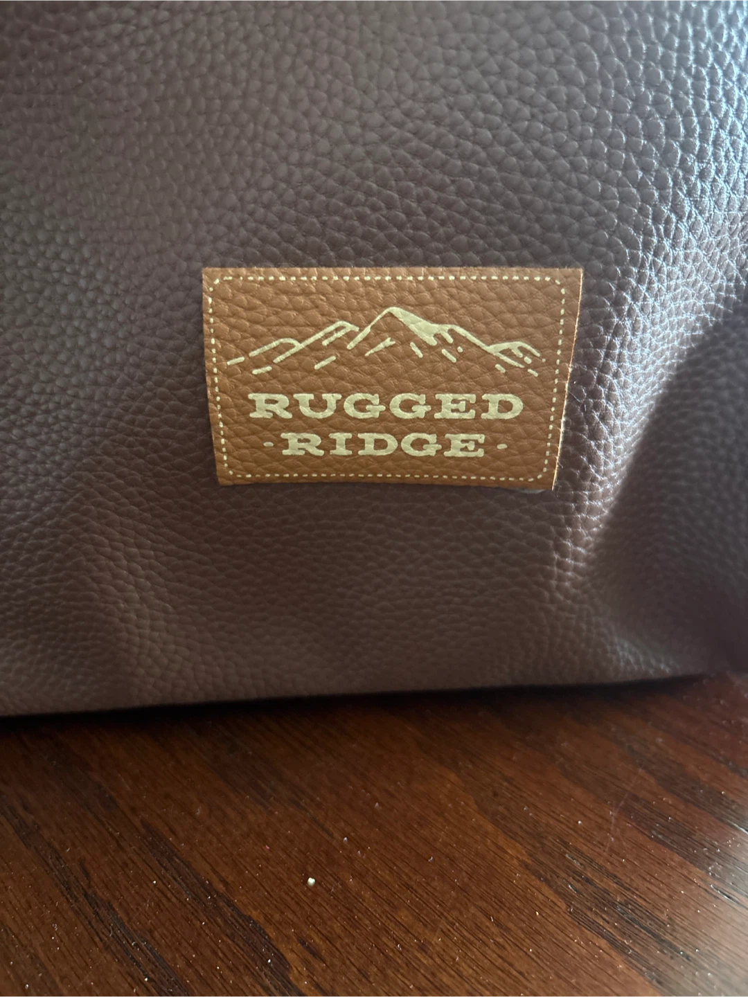 Rugged Ridge Brown Faux Leather Duffle Bag - photo 2