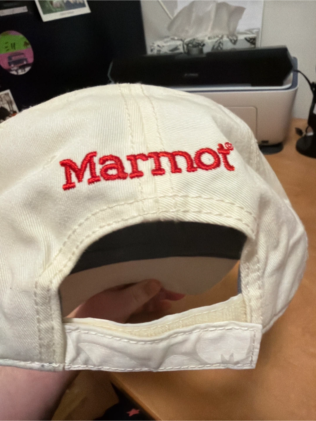 Marmot White Baseball Cap - photo 3