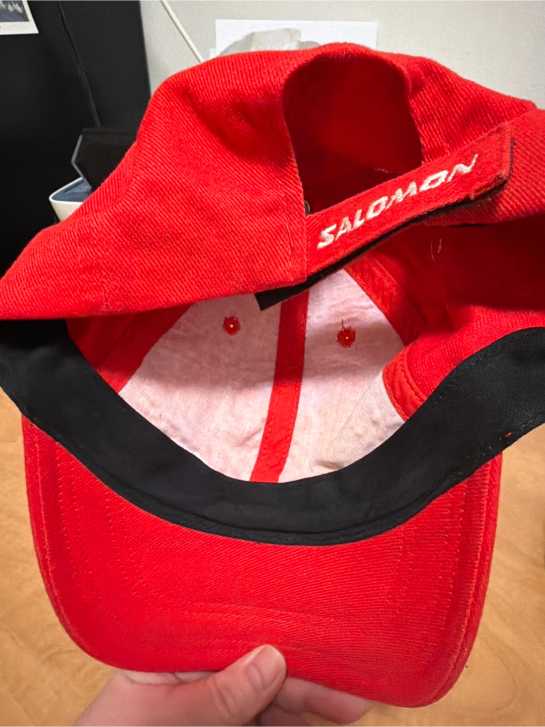 Salomon Red Baseball Cap - photo 2