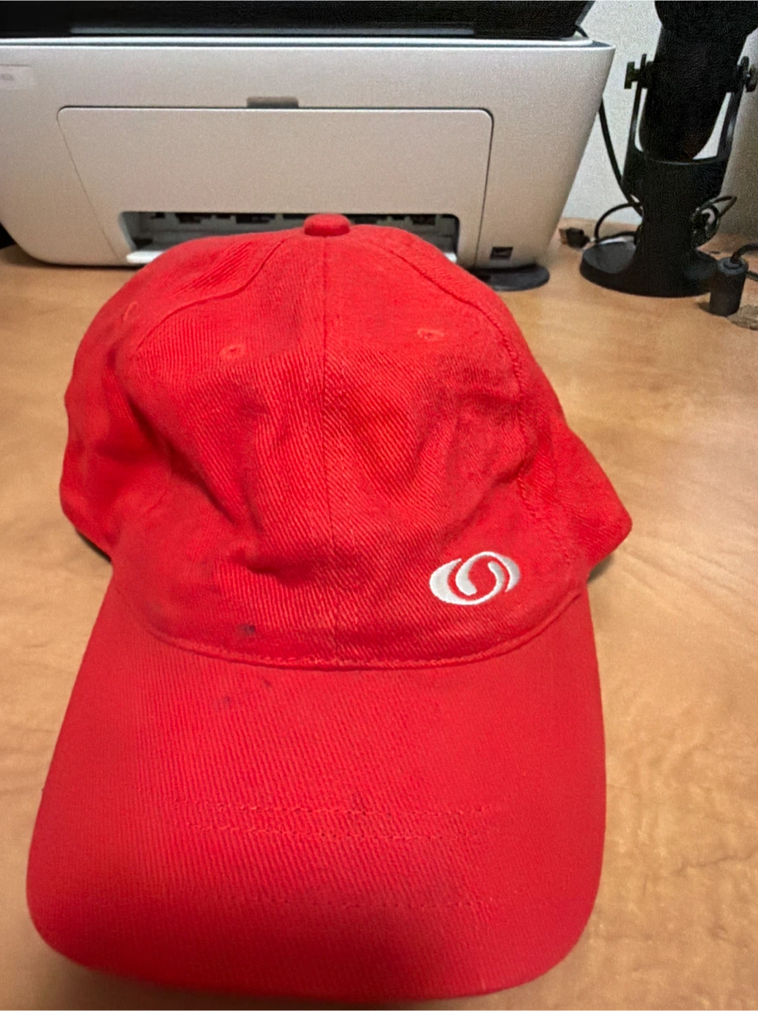 Salomon Red Baseball Cap