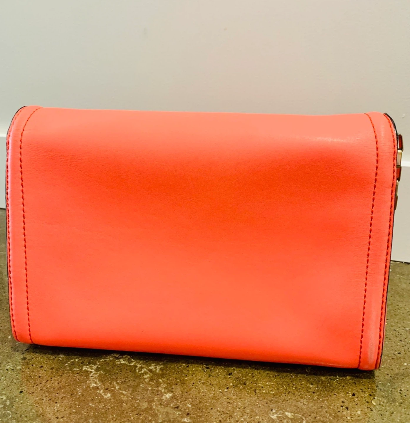 Kate Spade Coral Shoulder Bag with Gold Chain - photo 2