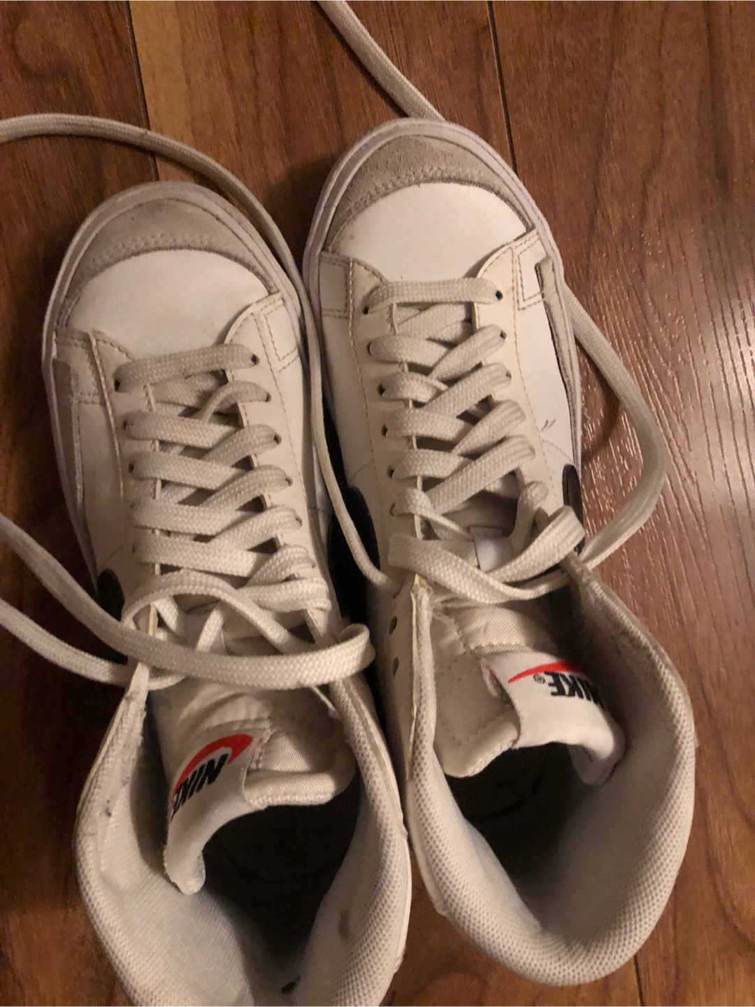Nike Blazer Mid '77 Vintage White/Black Sneakers - photo 3