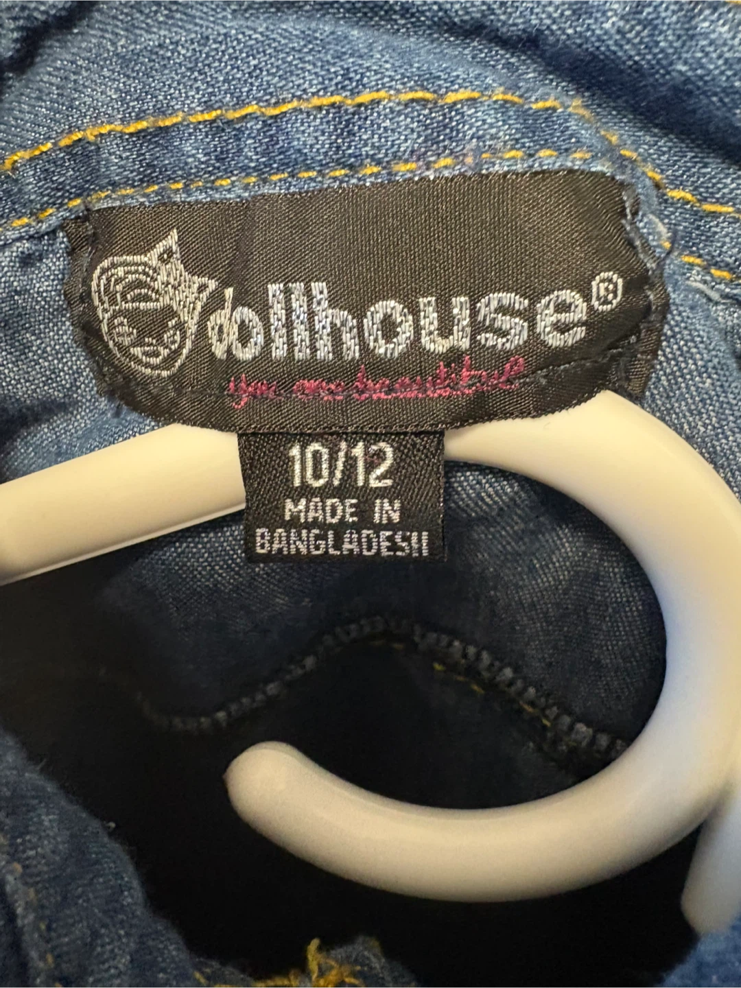 Dollhouse Denim Dress Size 10/12 - photo 2