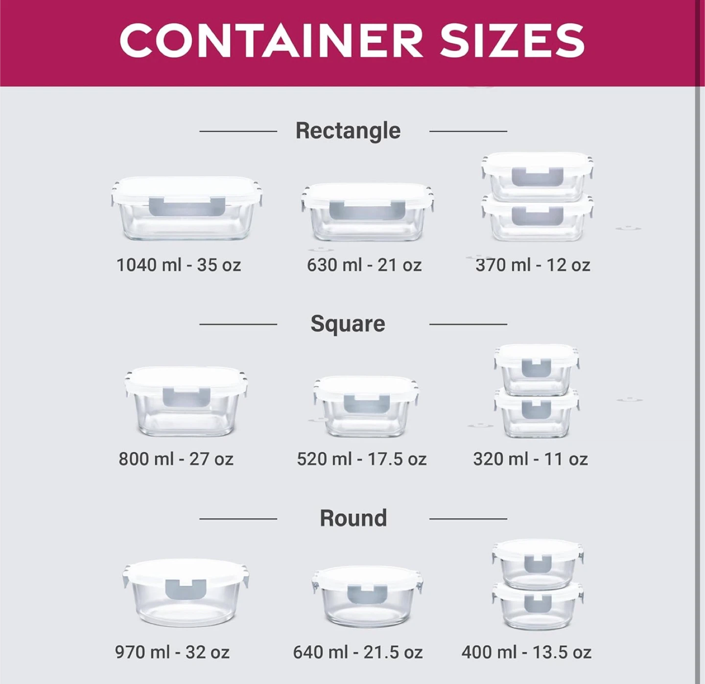 Finedine Vacuum Seal Food Storage Containers with Pump - photo 3