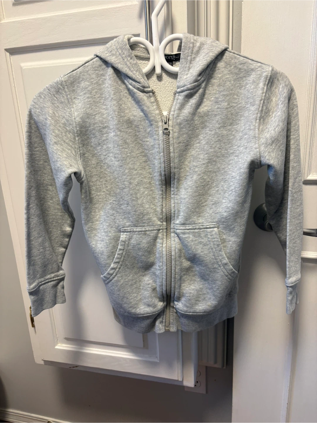 George Zip-Up Hoodie Size M/M (7-8)