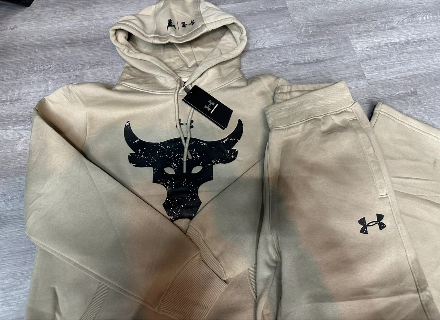 Under Armour Project Rock Hoodie and Jogger Set - photo 2