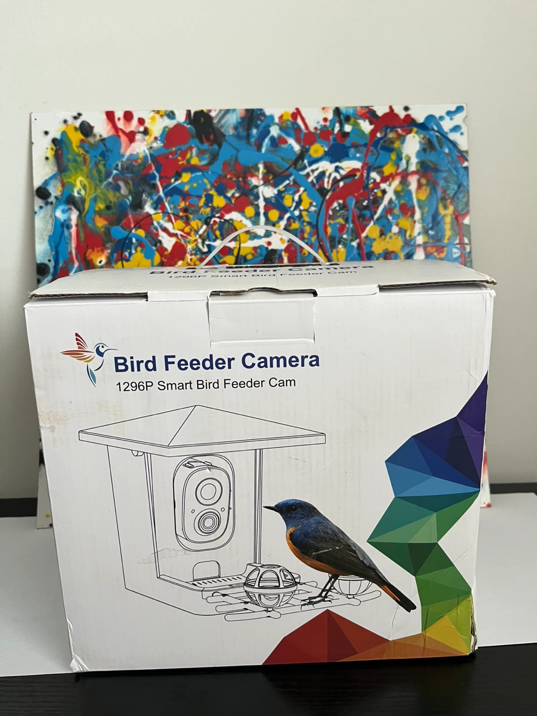 Smart Bird Feeder Camera 1296P