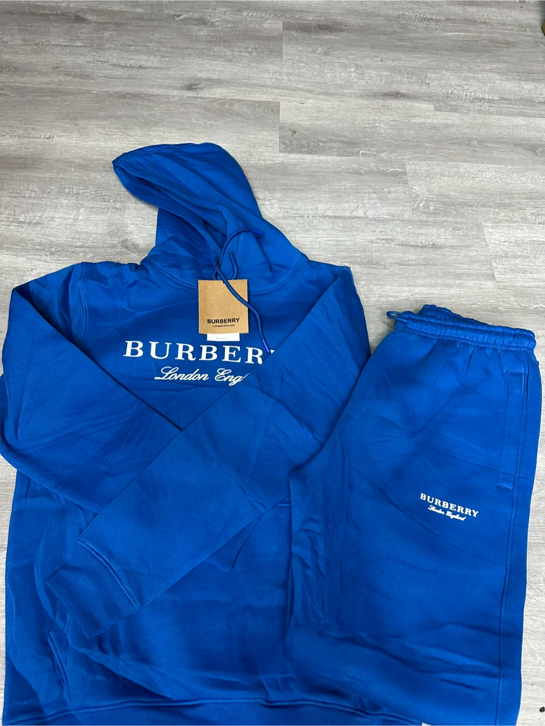 Burberry London England Fleece Cotton Track Suit - photo 2