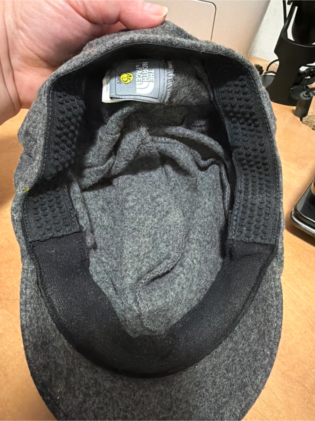 The North Face Grey Wool Blend Newsboy Cap OS - photo 2