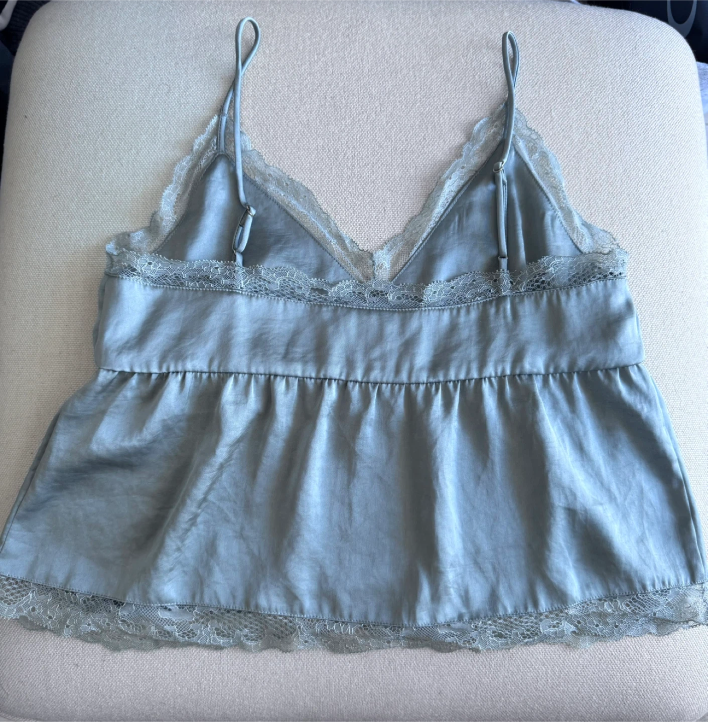 Aritzia Wilfred Lace Crop Top - photo 2