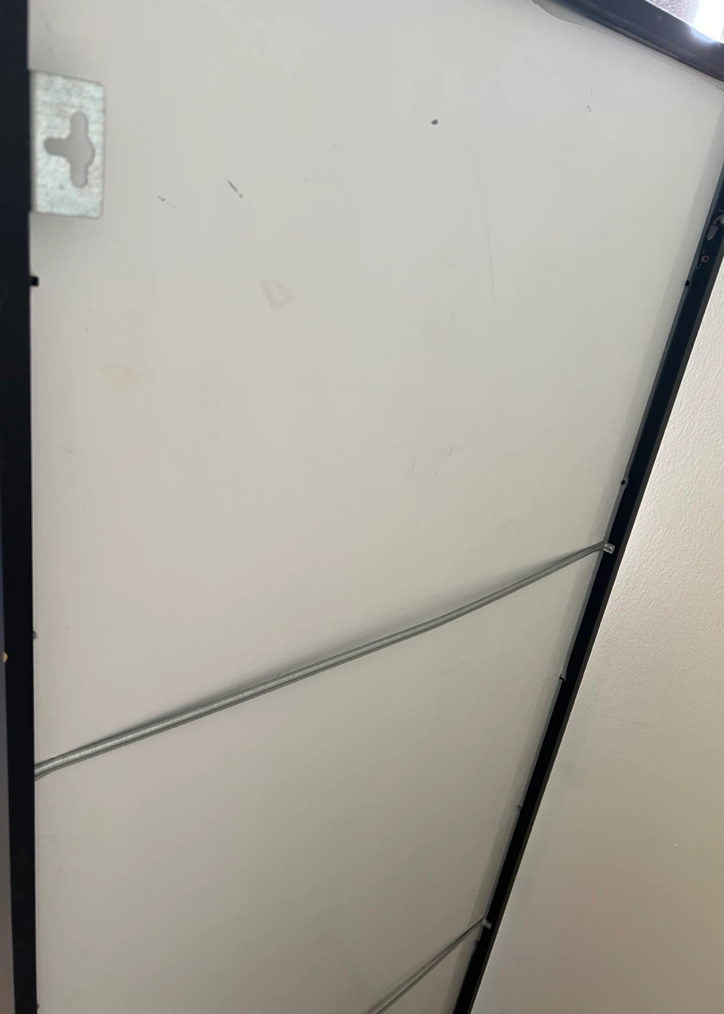 Full Length Standing Mirror with Black Frame