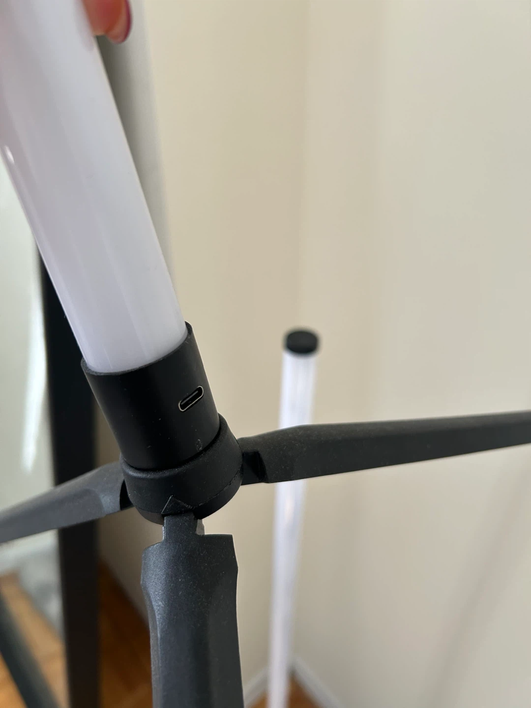 RGB LED Tube Lights with Stands (Set of 2) - photo 3