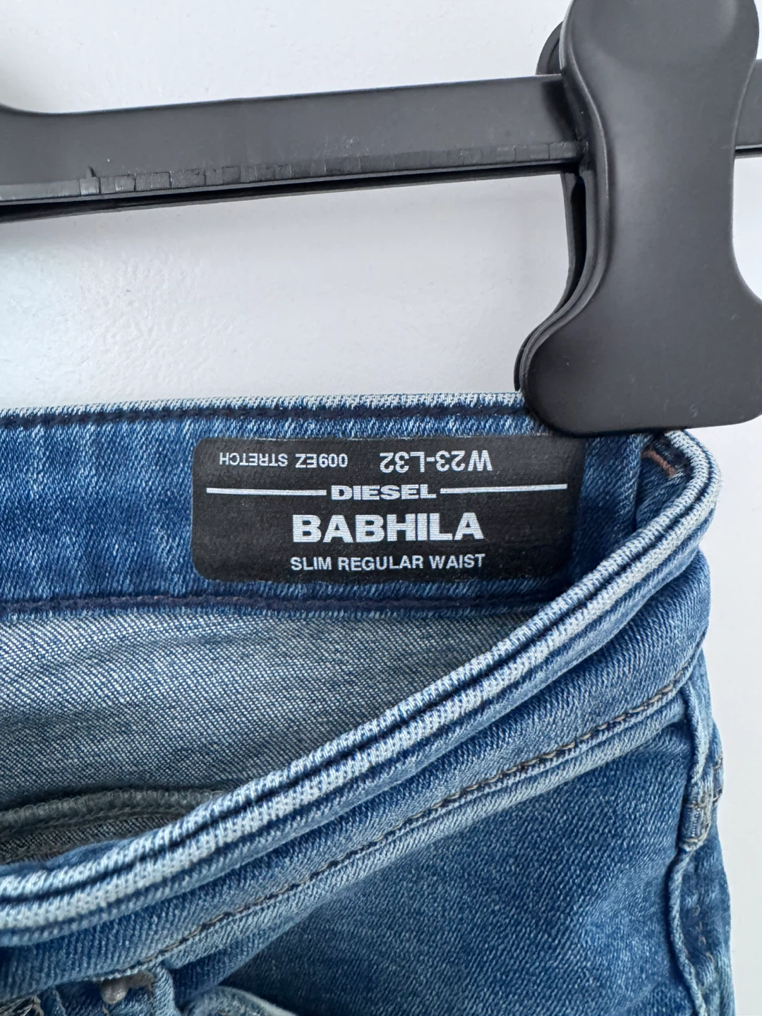 Diesel Babila Slim Regular Waist Jeans W23 L32 - photo 3