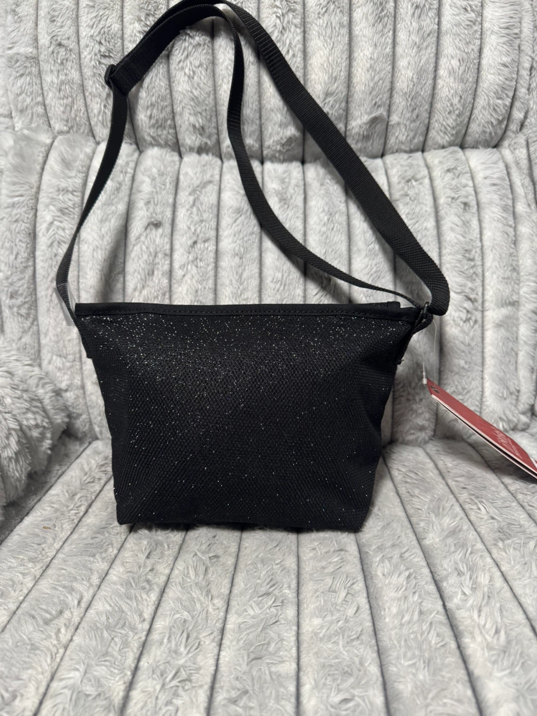 Manhattan Portage Black Glitter Crossbody Bag - photo 2