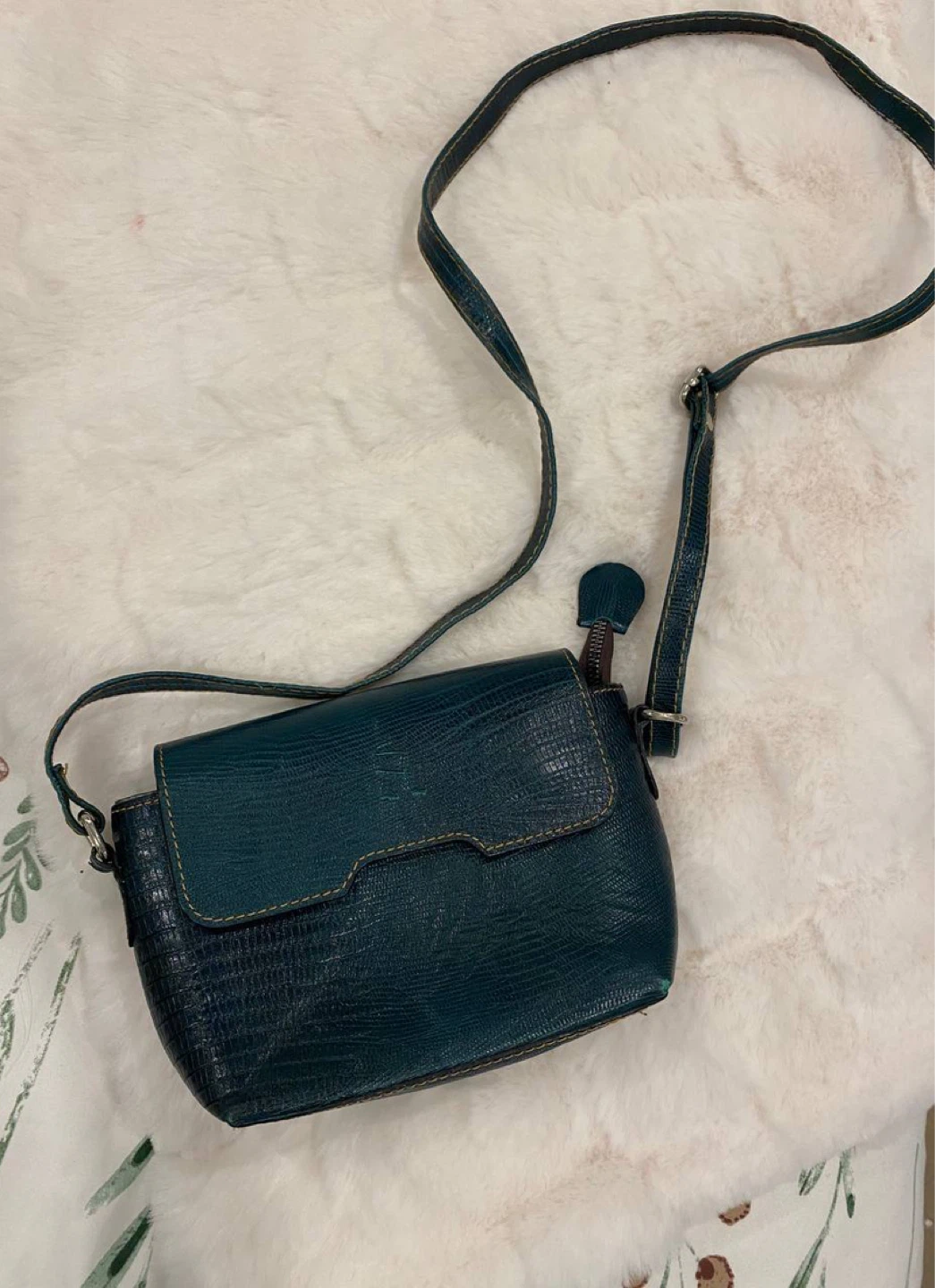 New Genuine Leather Crossbody Bag