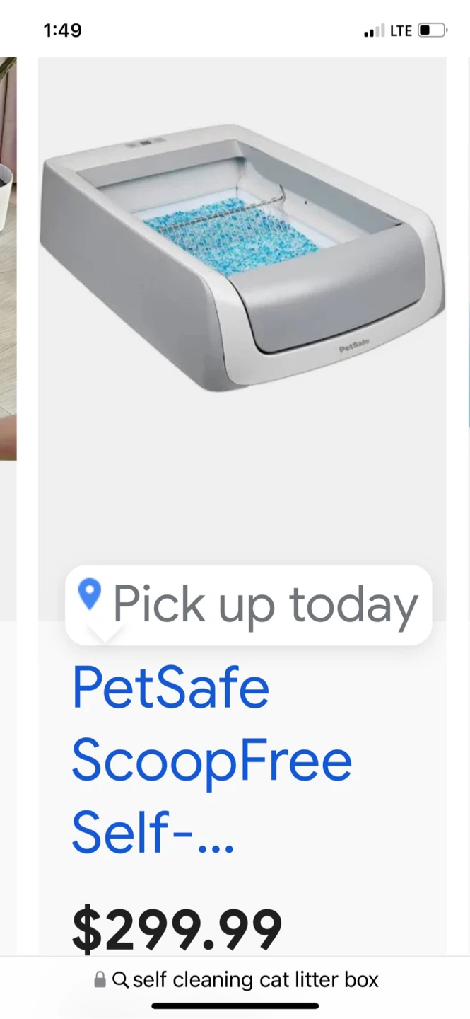Pet safe Self cleaning electric cat litter box - photo 2