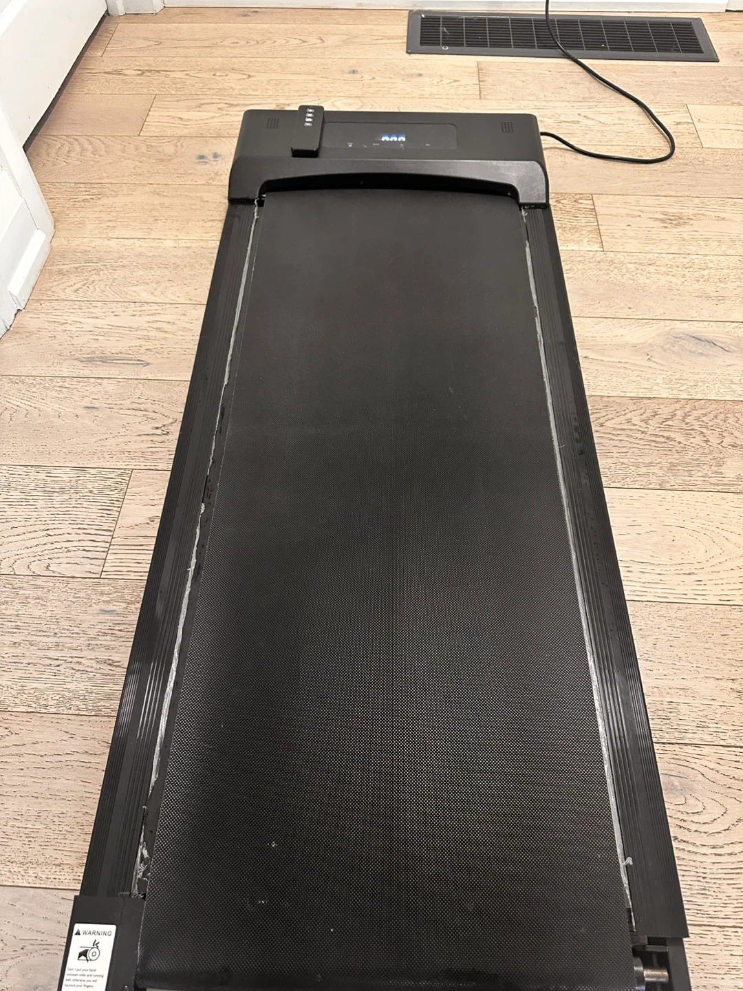 Black Treadmill with Digital Display - photo 4
