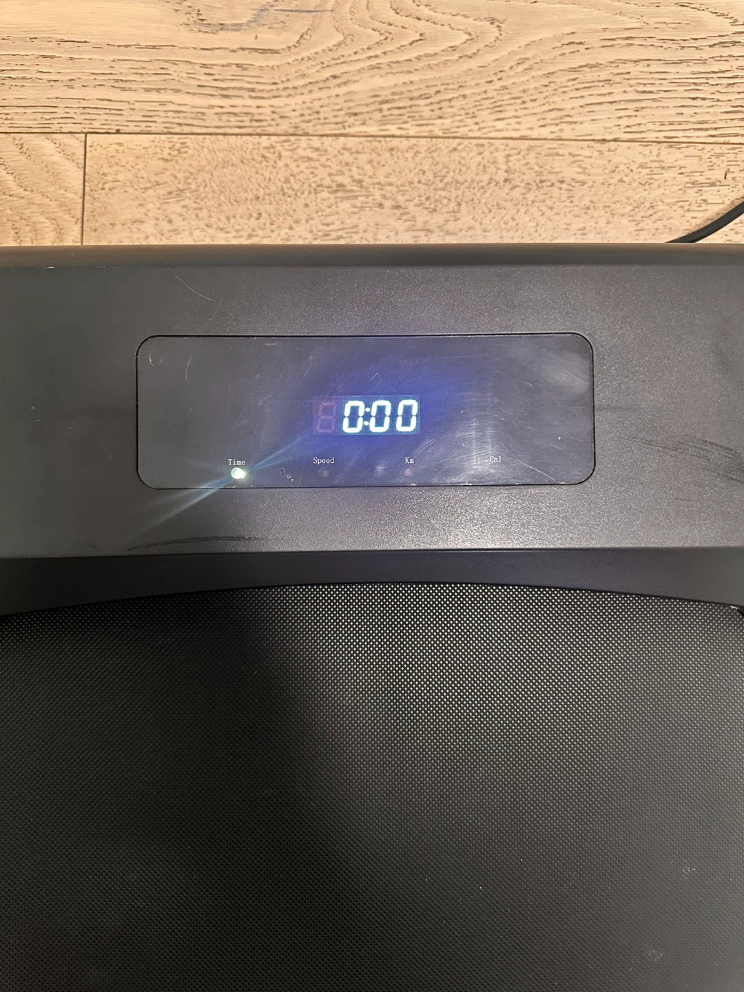 Black Treadmill with Digital Display - photo 3