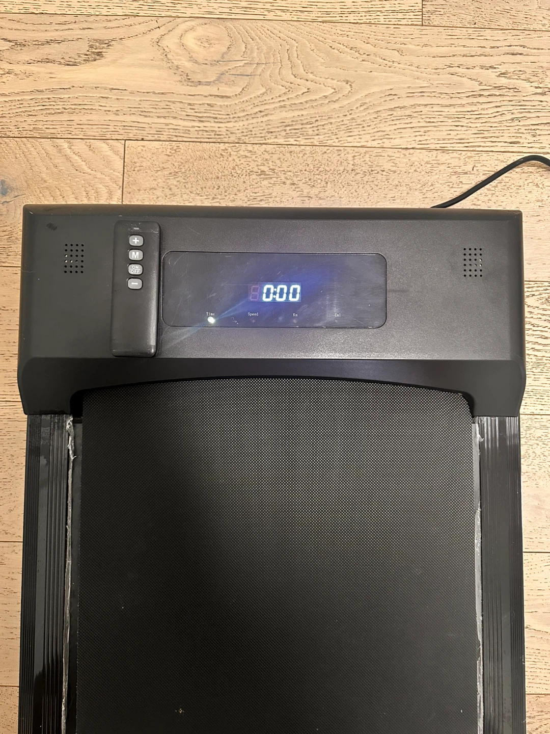 Black Treadmill with Digital Display - photo 2