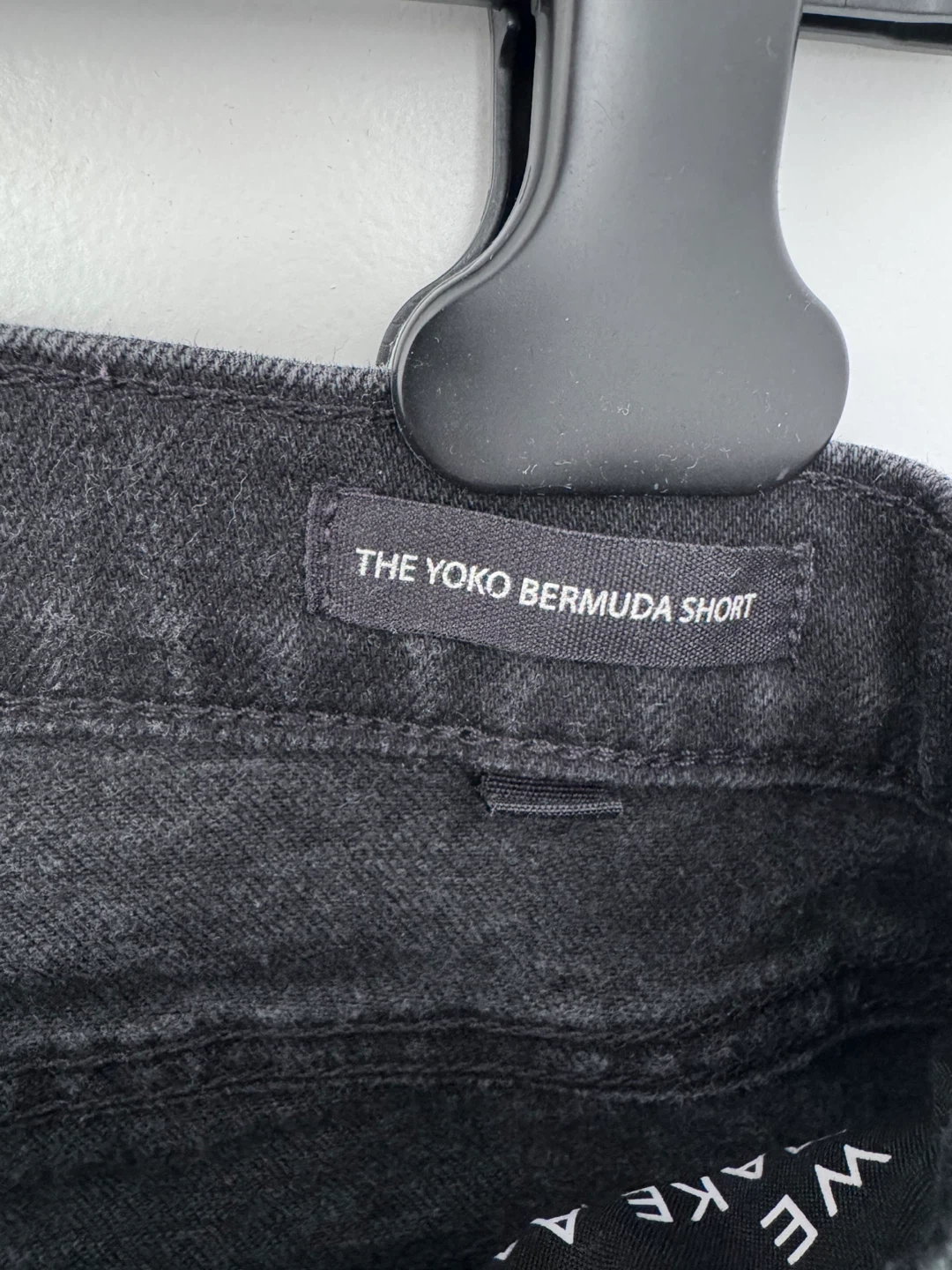 Denim Forum The Yoko Bermuda Short - Black - photo 5