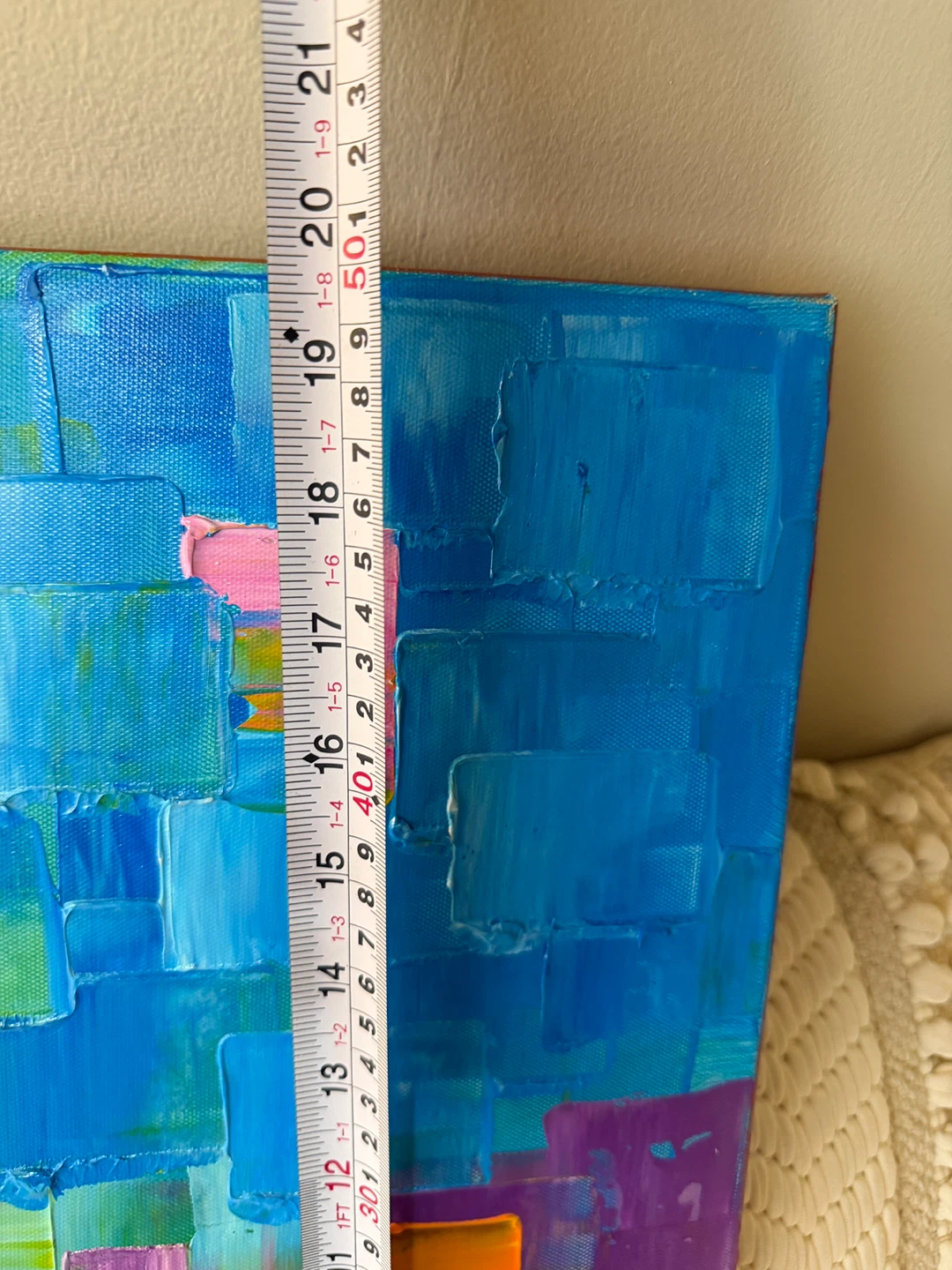 Abstract Textured Painting - photo 3