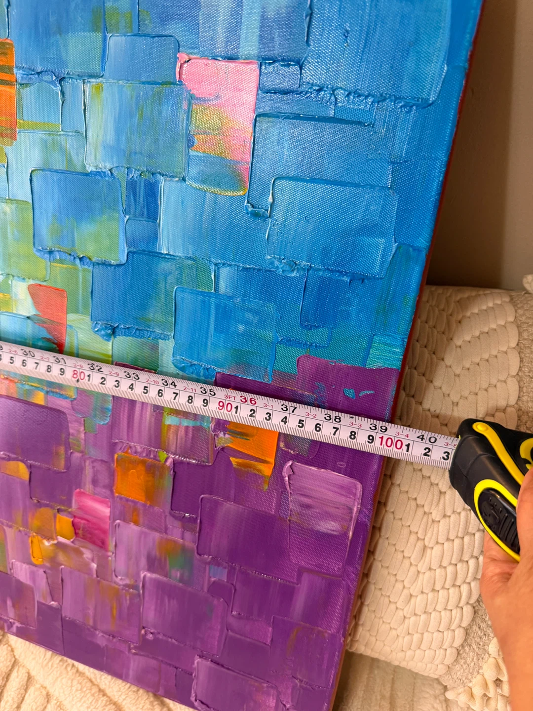 Abstract Textured Painting - photo 2