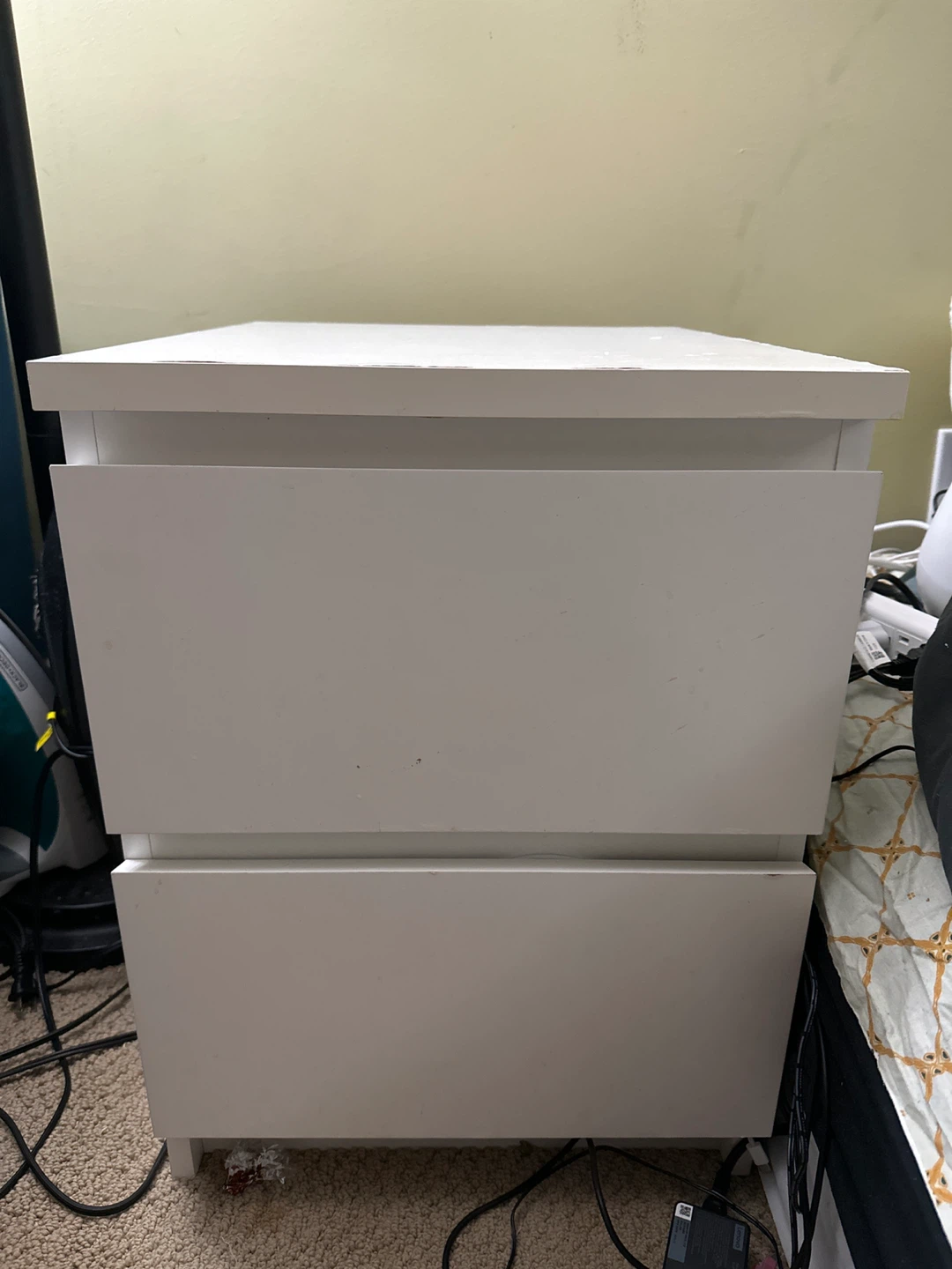 IKEA STORKLINTA Nightstand White