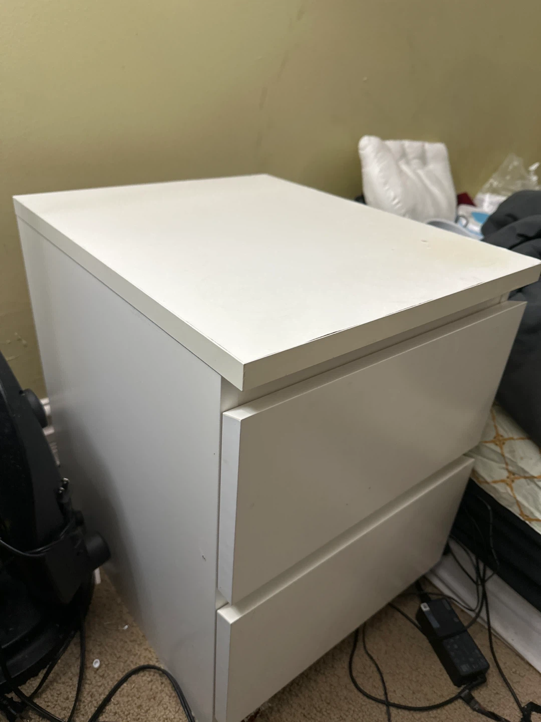 IKEA STORKLINTA Nightstand White - photo 3